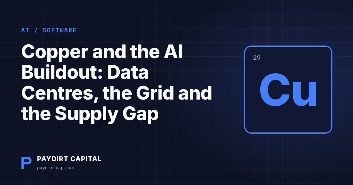 Copper and the AI Buildout: Data Centres, the Grid and the Supply Gap