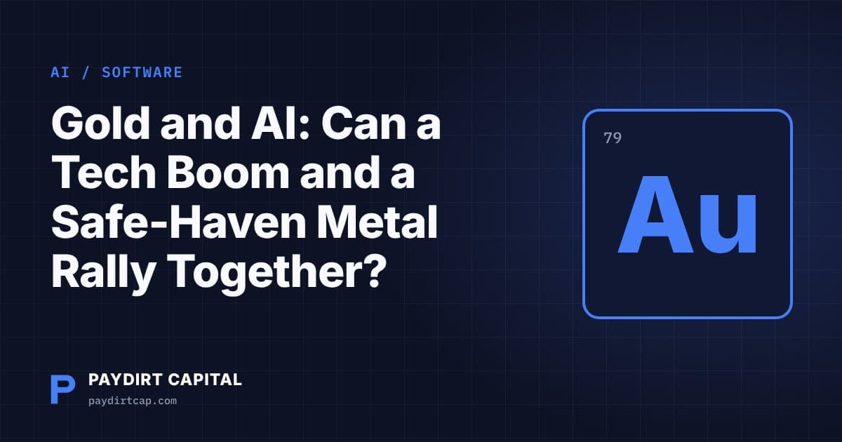 Gold and AI: Can a Tech Boom and a Safe-Haven Metal Rally Together?