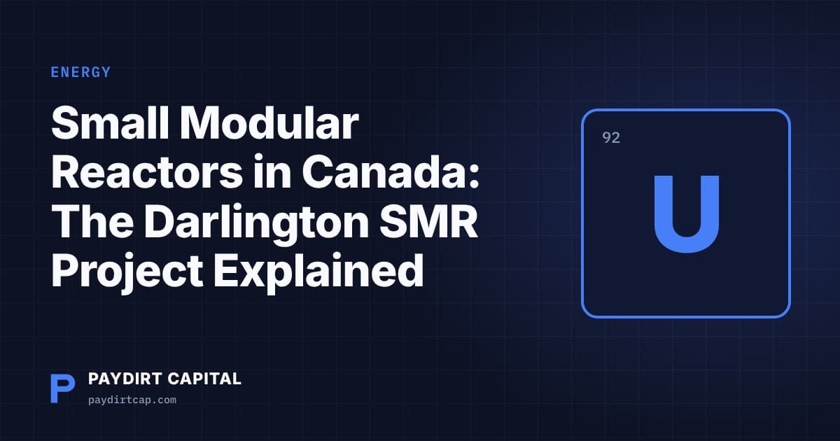 Small Modular Reactors in Canada: The Darlington SMR Project Explained